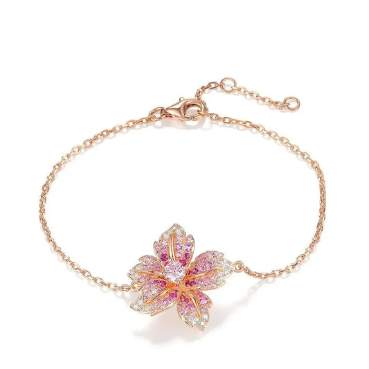 Bracelet Argent Fleur | Dame Fleur