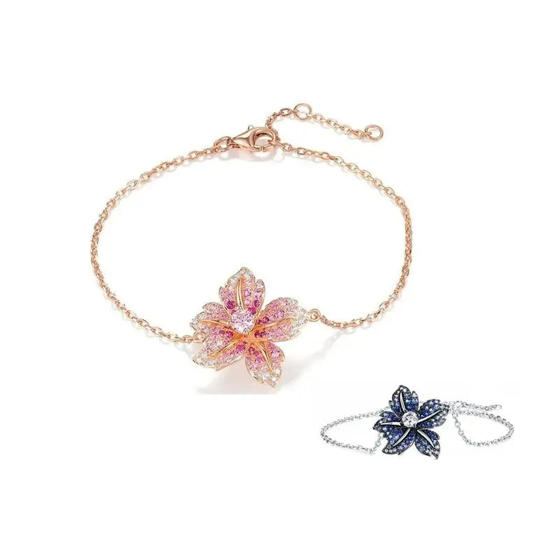 Bracelet Argent Fleur | Dame Fleur