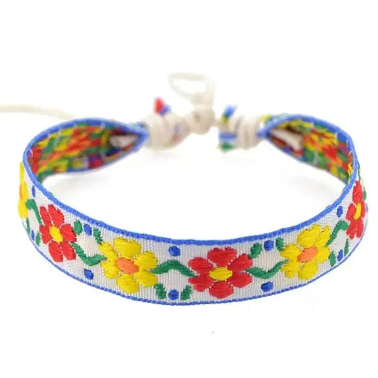 Bracelet Brésilien Fleur Hawaïenne | Dame Fleur