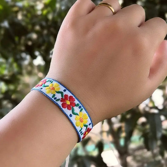 Bracelet Brésilien Fleur Hawaïenne | Dame Fleur
