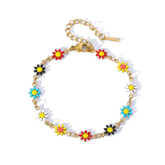 Bracelet de Fleur au Poignet | Dame Fleur