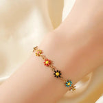 Bracelet de Fleur au Poignet - Vignette | Dame Fleur