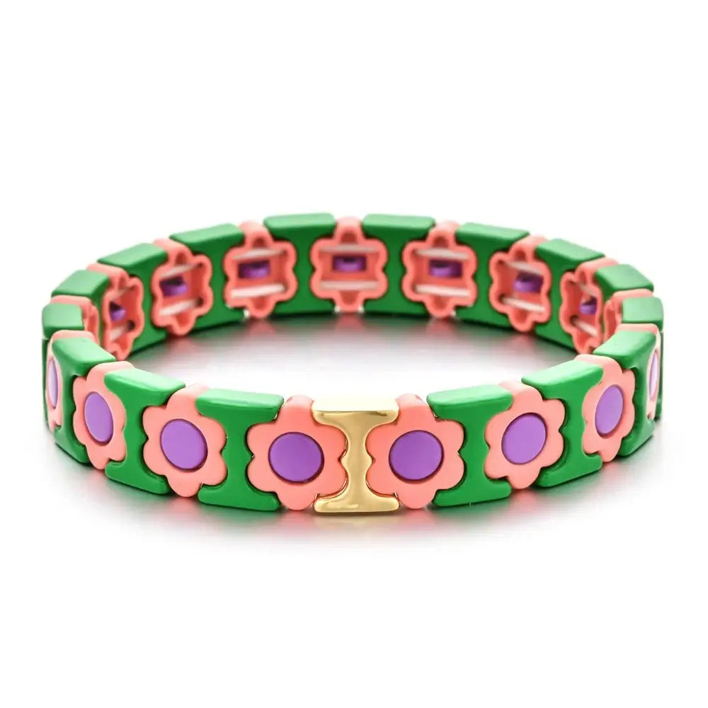 Bracelet Élastique Fleur | Dame Fleur