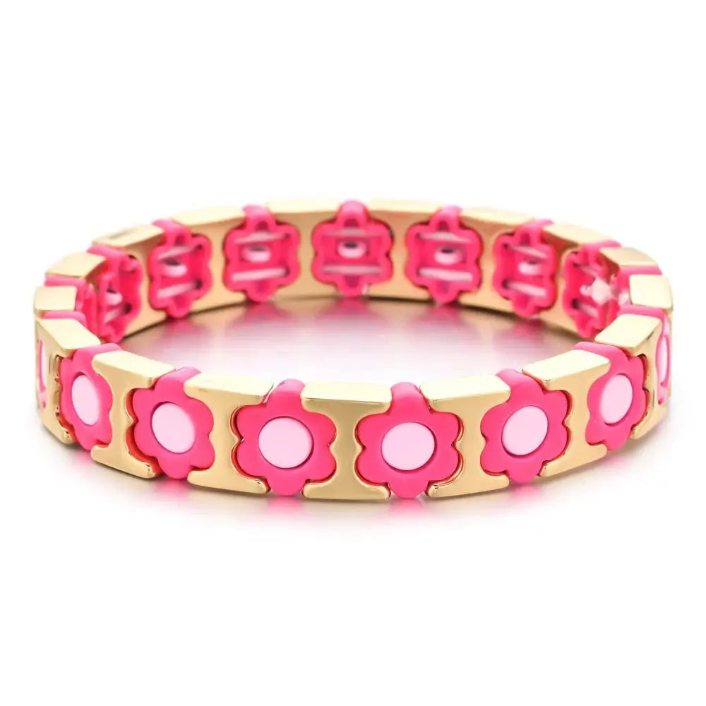 Bracelet Élastique Fleur | Dame Fleur