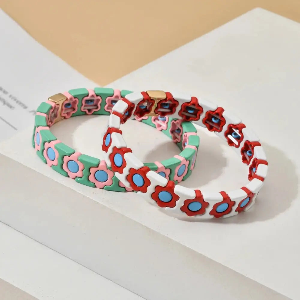 Bracelet Élastique Fleur | Dame Fleur