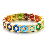 Bracelet Élastique Fleur - Vignette | Dame Fleur