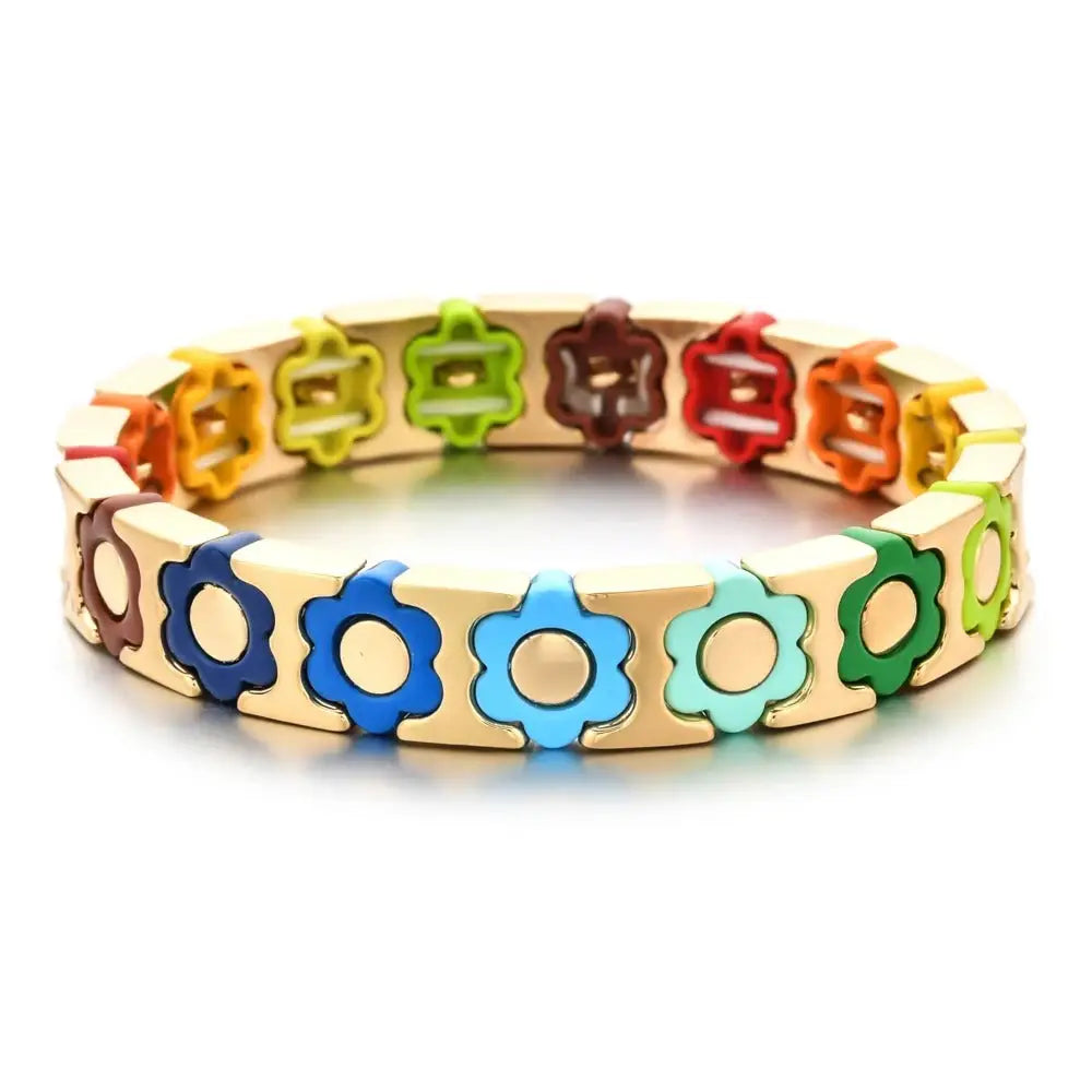 Bracelet Élastique Fleur | Dame Fleur