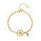 Bracelet Fleur Acier Inoxydable | Dame Fleur