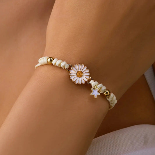 Bracelet Fleur Blanche | Dame Fleur