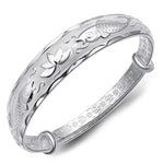 Bracelet Fleur de Lotus Argent - Vignette | Dame Fleur