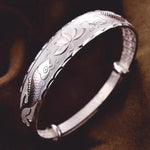 Bracelet Fleur de Lotus Argent - Vignette | Dame Fleur