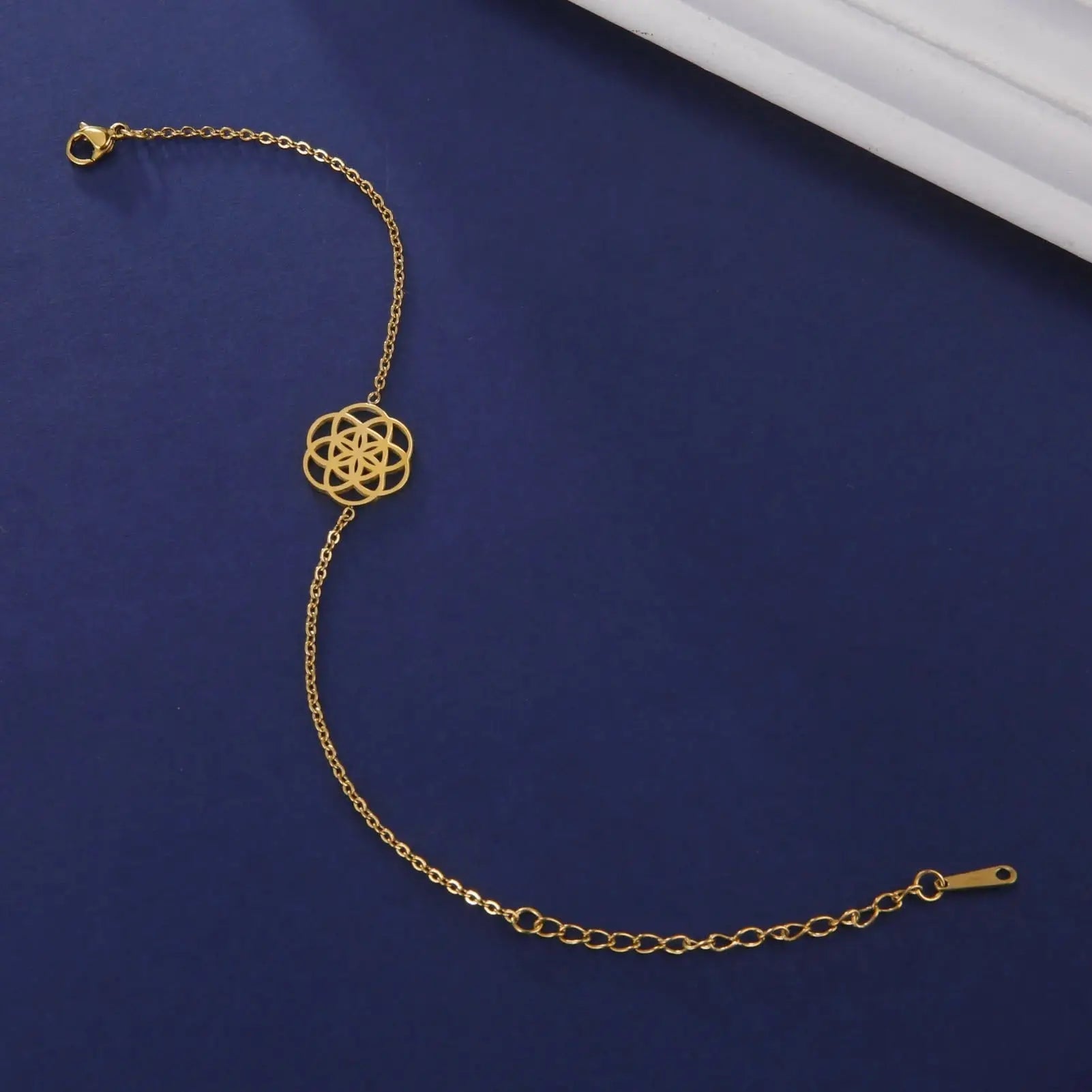 Bracelet Fleur de Vie Or | Dame Fleur
