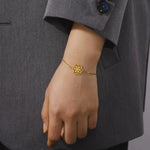 Bracelet Fleur de Vie Or - Vignette | Dame Fleur
