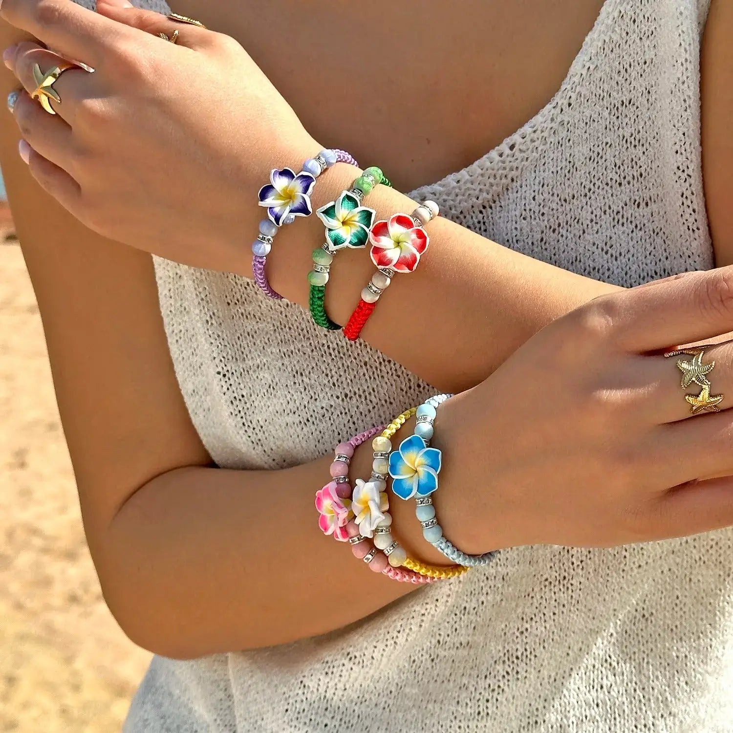 Bracelet Fleur Hawaï | Dame Fleur