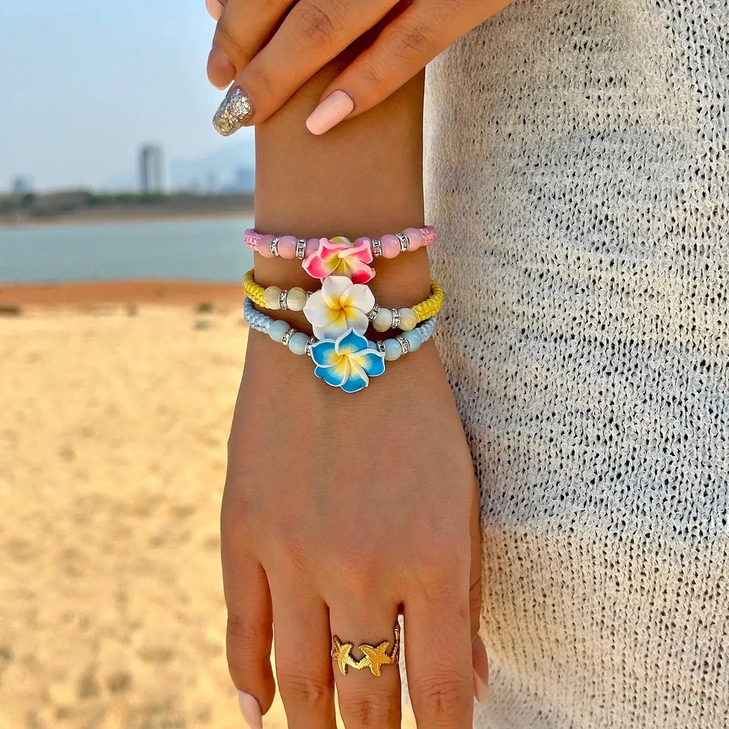 Bracelet Fleur Hawaï | Dame Fleur
