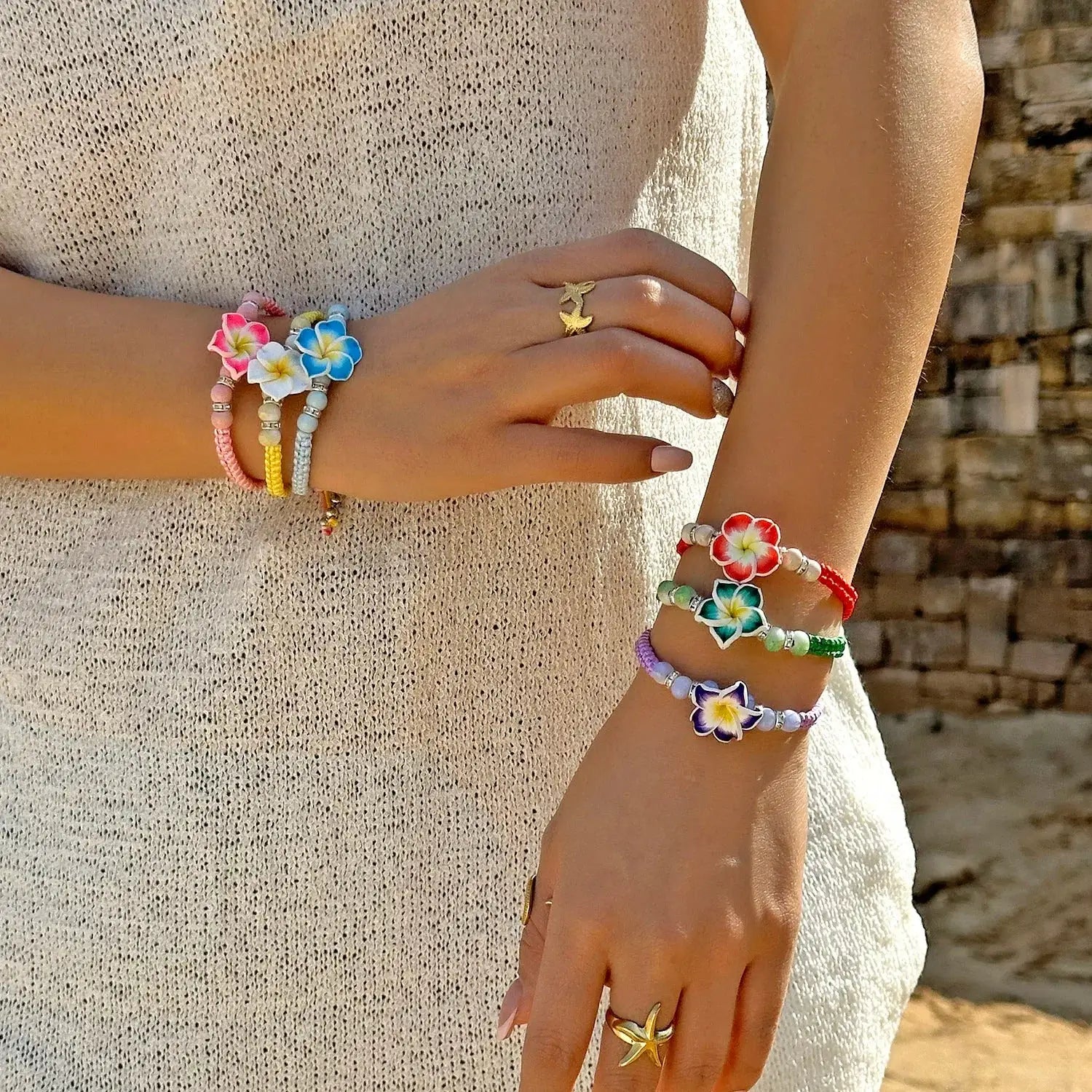 Bracelet Fleur Hawaï | Dame Fleur