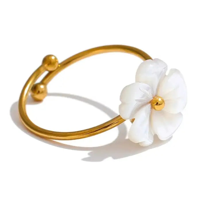 Bracelet Fleur Nacre | Dame Fleur