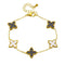 Bracelet Fleur Noir | Dame Fleur
