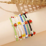 Bracelet Fleur Perle de Rocaille - Vignette | Dame Fleur
