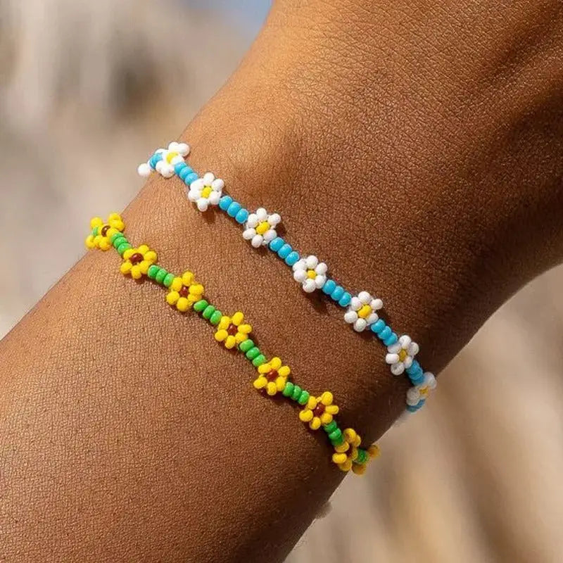 Bracelet Perle Fleur | Dame Fleur