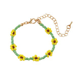 Bracelet Fleur Perle de Rocaille - Vignette | Dame Fleur