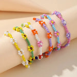 Bracelet Fleur Perle de Rocaille - Vignette | Dame Fleur