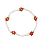 Bracelet Fleur Perle de Rocaille - Vignette | Dame Fleur
