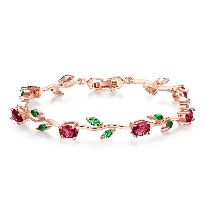 Bracelet Fleur Rose | Dame Fleur