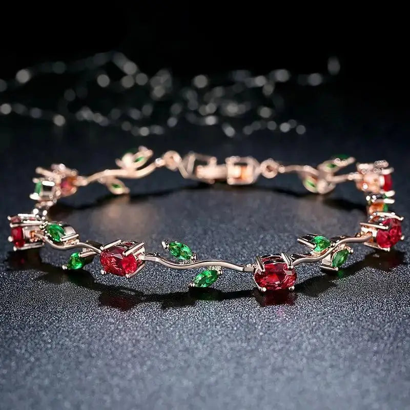 Bracelet Fleur Rose | Dame Fleur