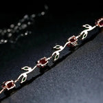 Bracelet Fleur Rose - Vignette | Dame Fleur