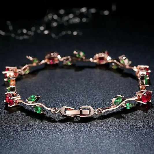 Bracelet Fleur Rose | Dame Fleur