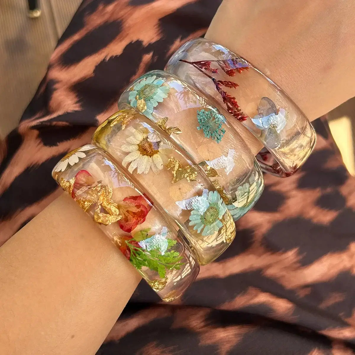 Bracelet Fleurs Séchées | Dame Fleur