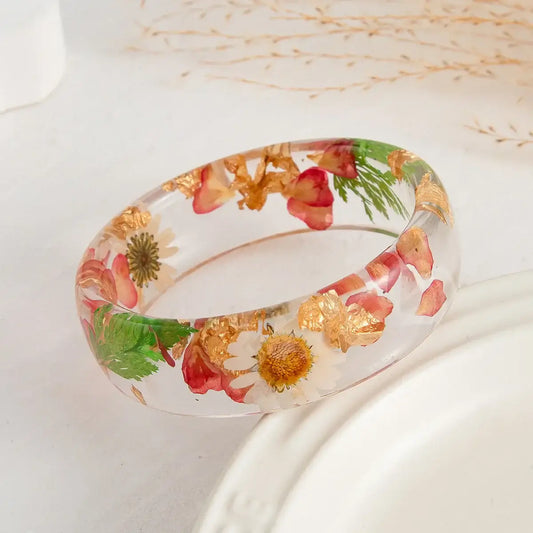 Bracelet Fleurs Séchées | Dame Fleur
