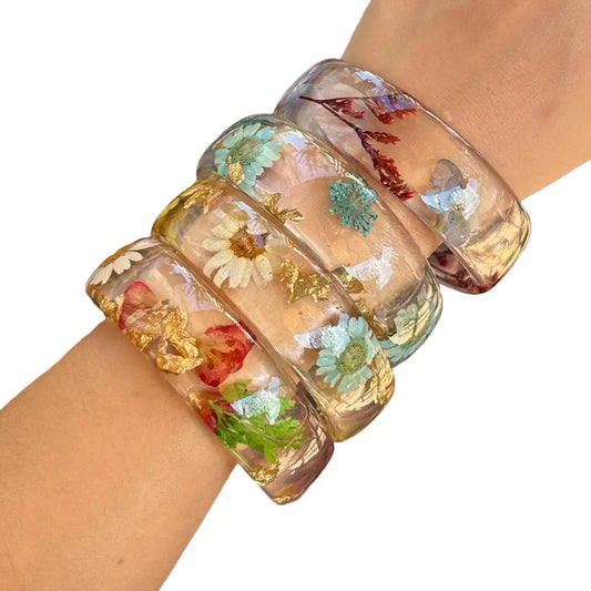 Bracelet Fleurs Séchées | Dame Fleur