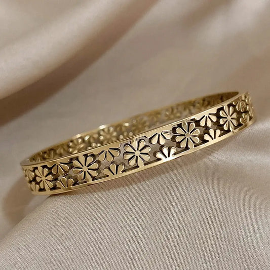 Bracelet Jonc Fleur | Dame Fleur