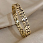 Bracelet Jonc Fleur - Vignette | Dame Fleur