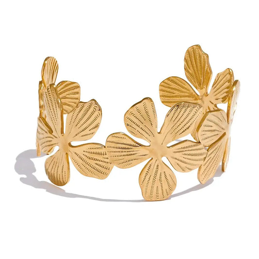 Bracelet Manchette Fleur | Dame Fleur