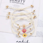 Bracelet Marguerite Fleur - Vignette | Dame Fleur