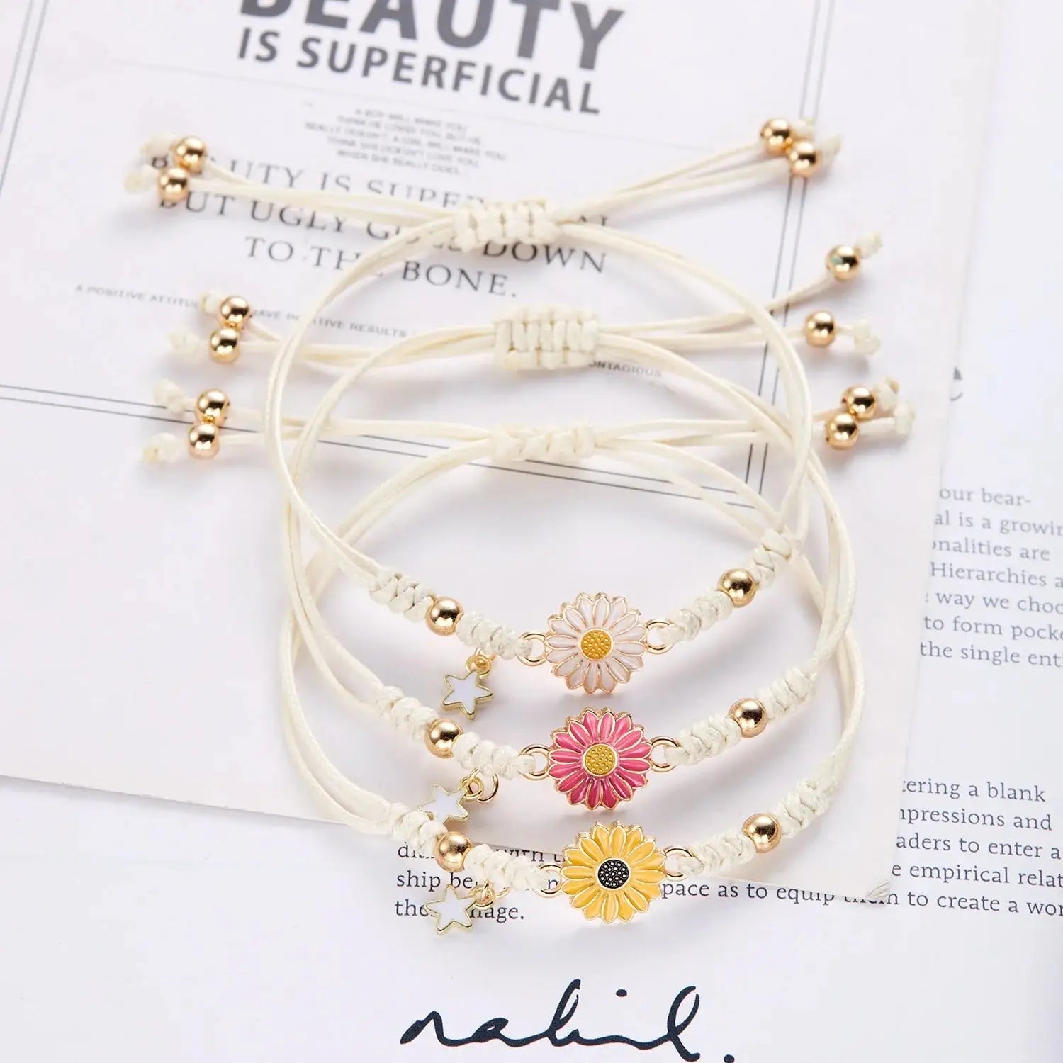 Bracelet Marguerite Fleur | Dame Fleur