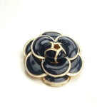 Broche Fleur Noire - Vignette | Dame Fleur