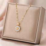 Collier Fleur SunFlower® - Vignette | Dame Fleur