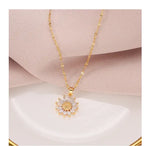 Collier Fleur SunFlower® - Vignette | Dame Fleur