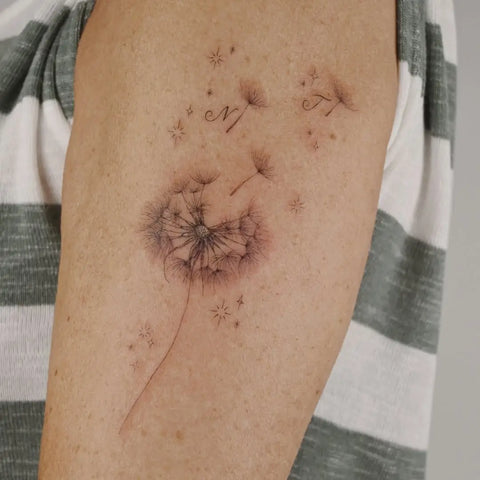 Tatouage Fleur Pissenlit: Symboles Idées et Inspirations