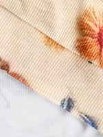 Flora | Pull Femme Bohème en Maille Brodée - Motifs Floraux Vintage - Vignette | Dame Fleur