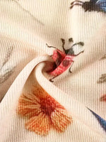 Flora | Pull Femme Bohème en Maille Brodée - Motifs Floraux Vintage - Vignette | Dame Fleur