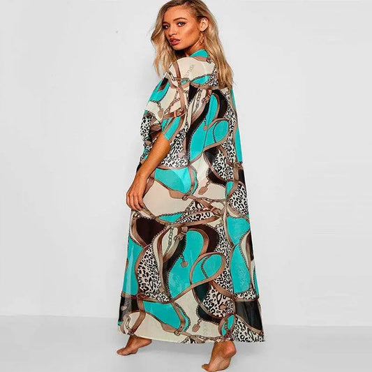 Gilet Kimono Fleuri | Kimono Passion