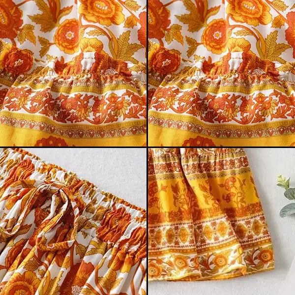 Jupe Courte Motif Fleuri | Dame Fleur