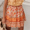 Jupe Courte Motif Fleuri | Dame Fleur