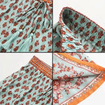 Jupe Fleurie Courte Bohème Vintage - Vignette | Dame Fleur