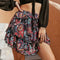 Jupe Fleurie Courte Froufrou | Dame Fleur